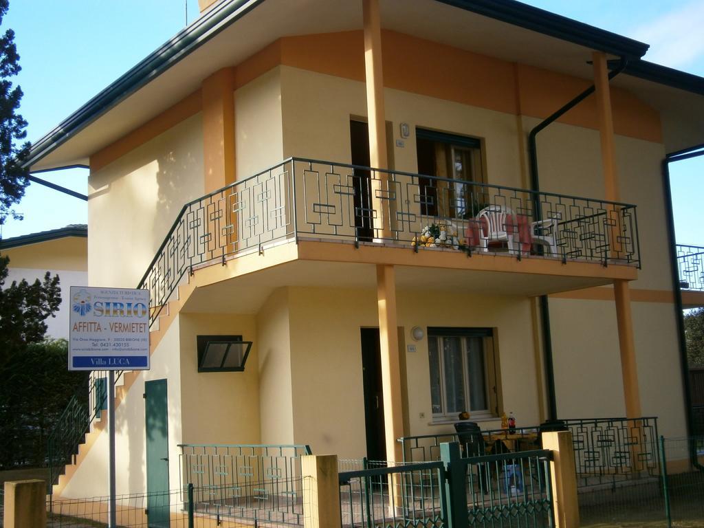 Villa Luca Bibione Esterno foto